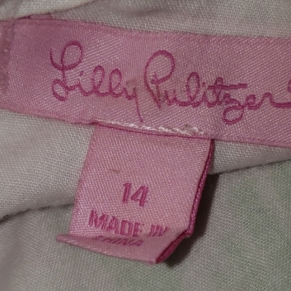 Lilly Pulitzer Girls Floral Line Dance Shift Dress - Picture 4 of 7